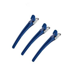 Comair Hårklemmer Krokodillenæb Blå 10stk 3150052 