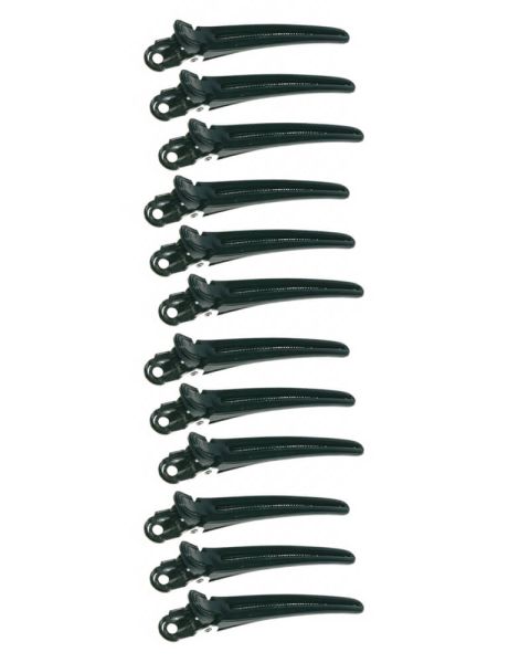 Sibel Hårklemmer 10cm - Ref. P000453 Black