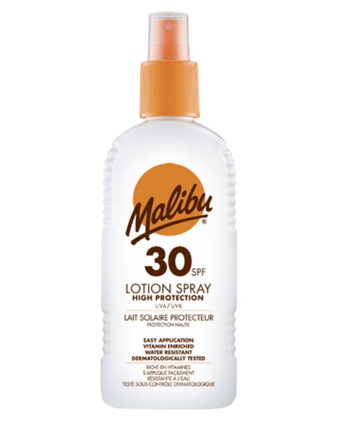 Malibu Sun Lotion Spray SPF 30 (F)