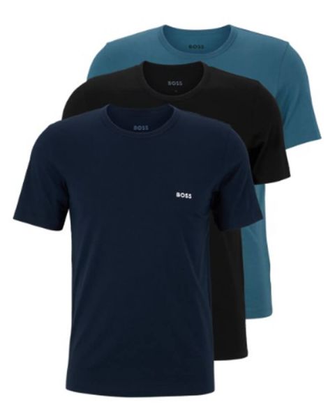 Boss Hugo Boss 3-pack T-Shirt Multi - Size M Boss Hugo Boss 3-pack T-Shirt Multi - Size M
